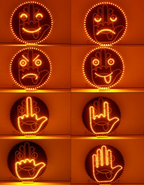 GestureGlow Car Expression Light