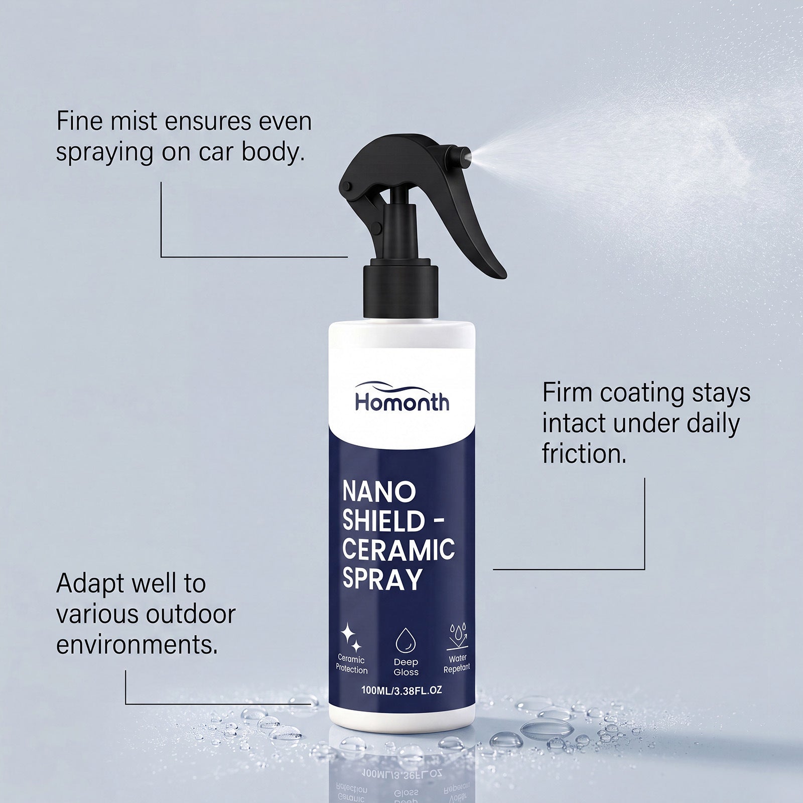 DRIVON nano ceramic paint coating spray bottle (view 4)