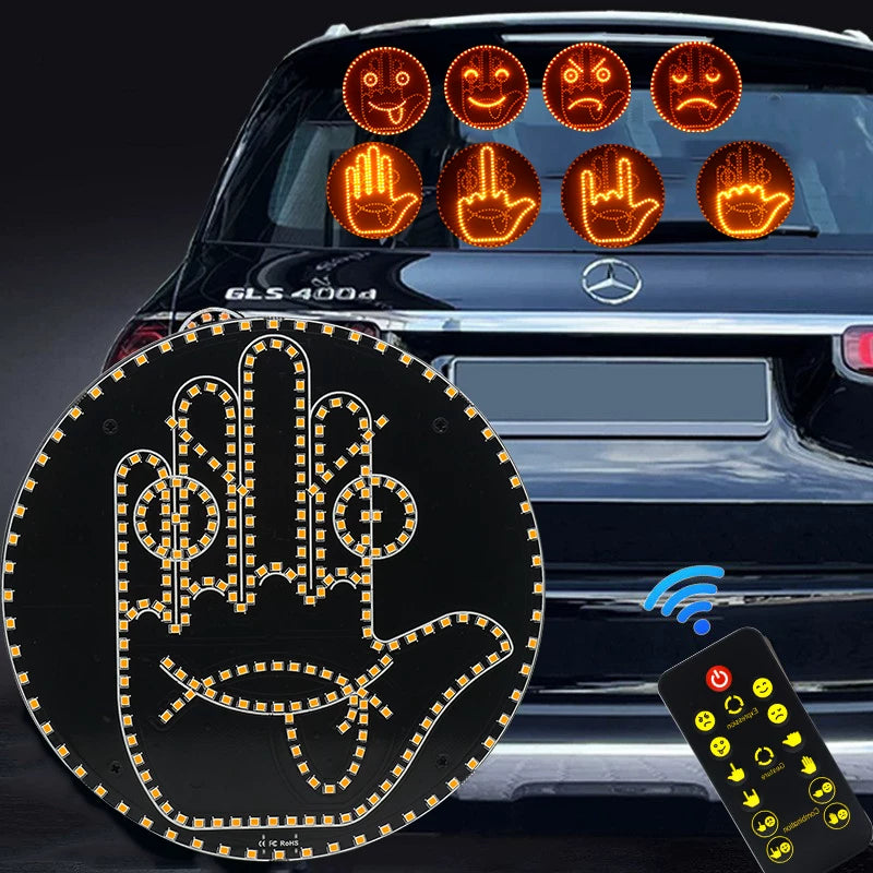 GestureGlow Car Expression Light