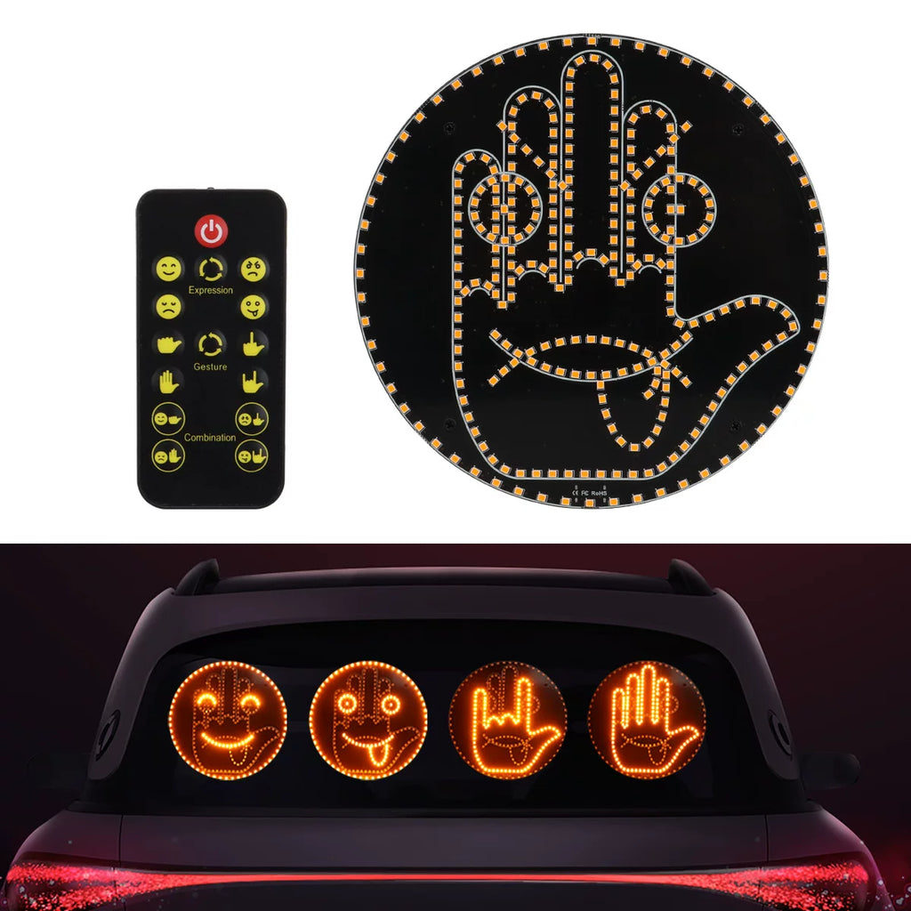 GestureGlow Car Expression Light